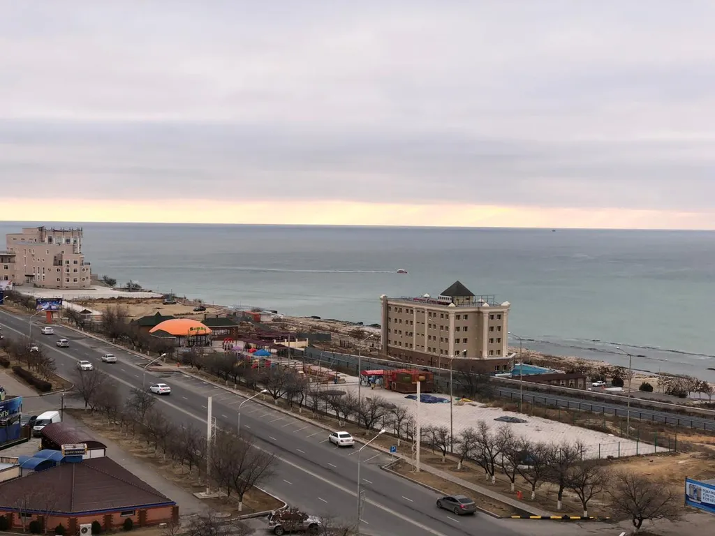 Уютная квартира с балконом с видом на море