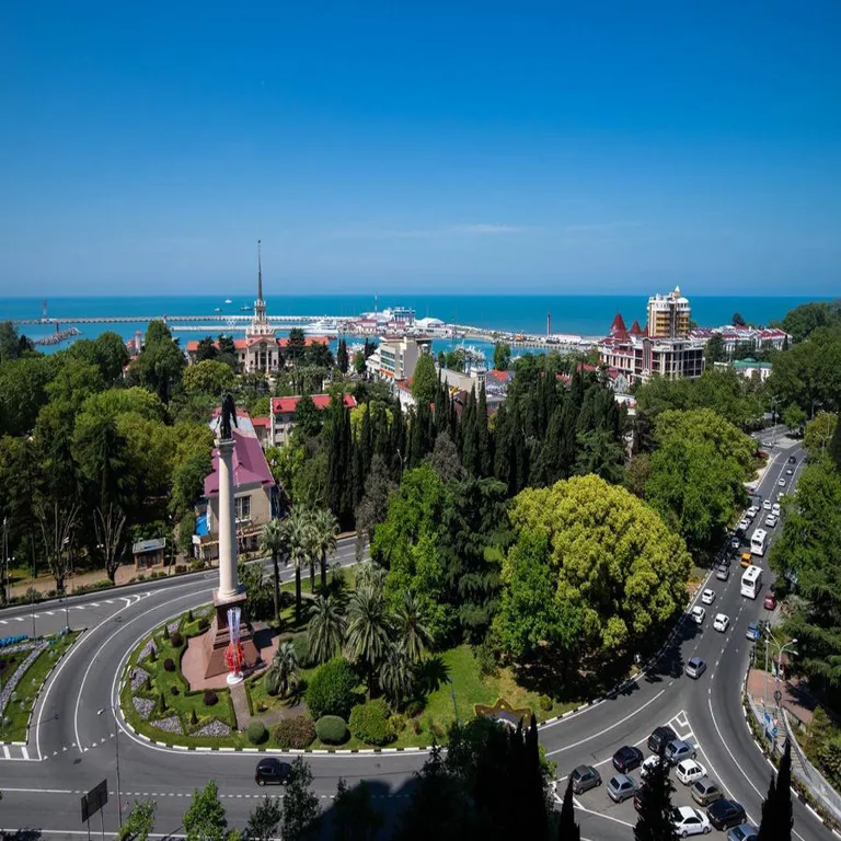 Квартира Шикарная квартира с видом на Морской порт — Сочи