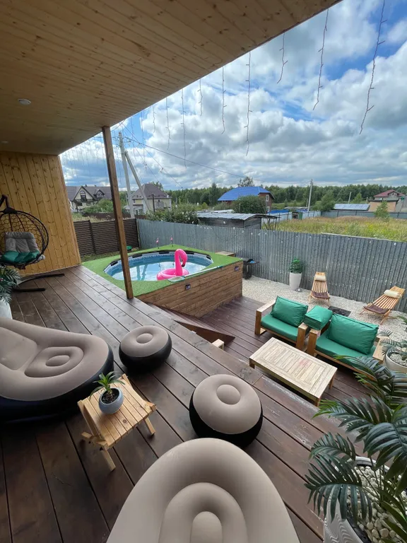 Коттедж Уютный дом с баней, чаном и бассейном — Сельвачево