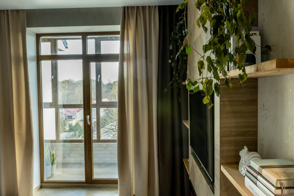 Дизайнерские апартаменты с красивым закатом на море