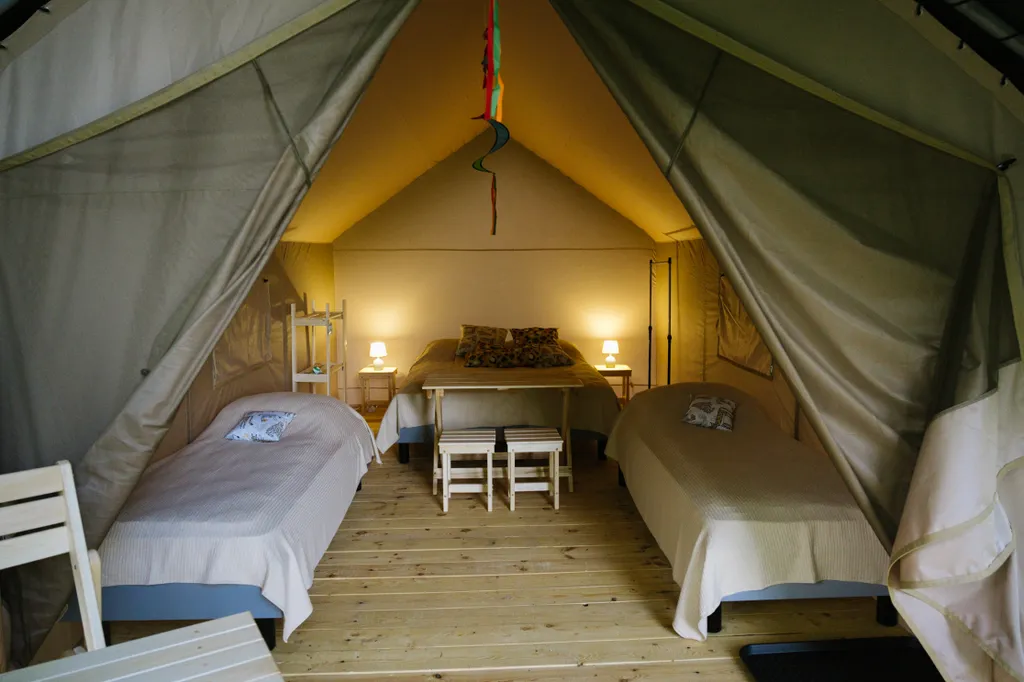 Уютный глэмпинг в экологически чистом уголке Тверской области