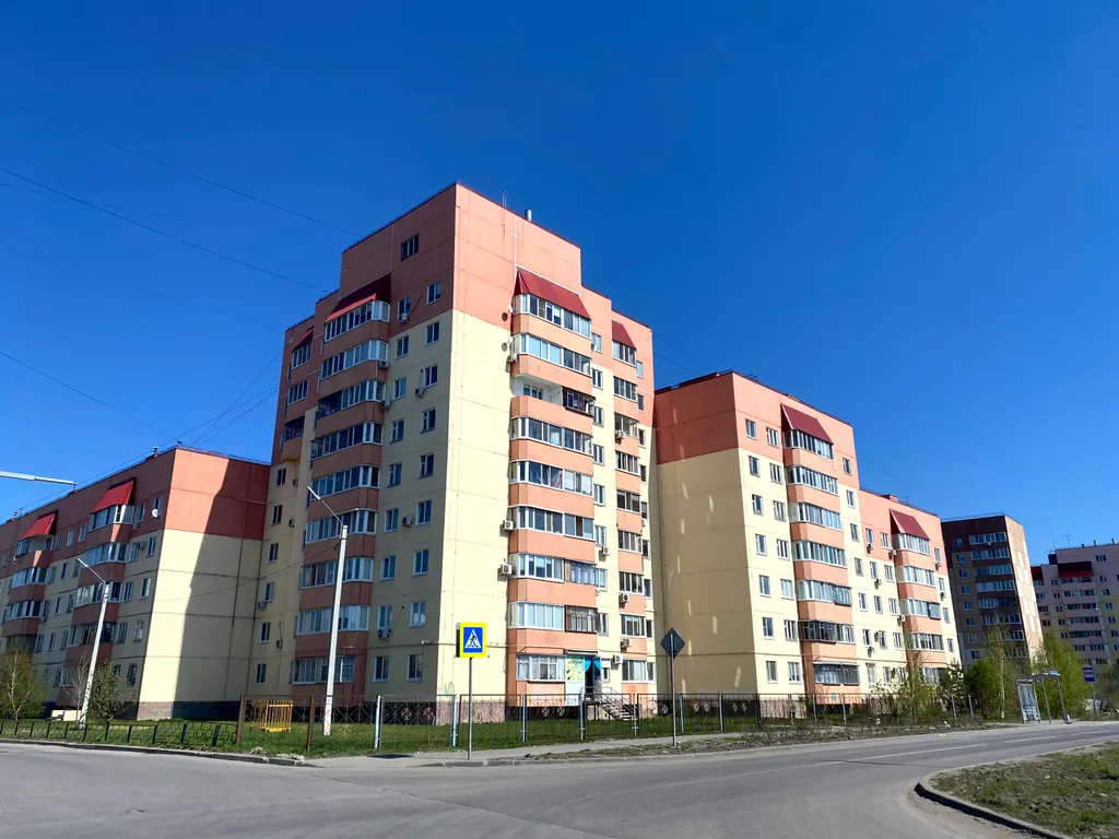 Уютная двушка с закрытым двором около аквапарка