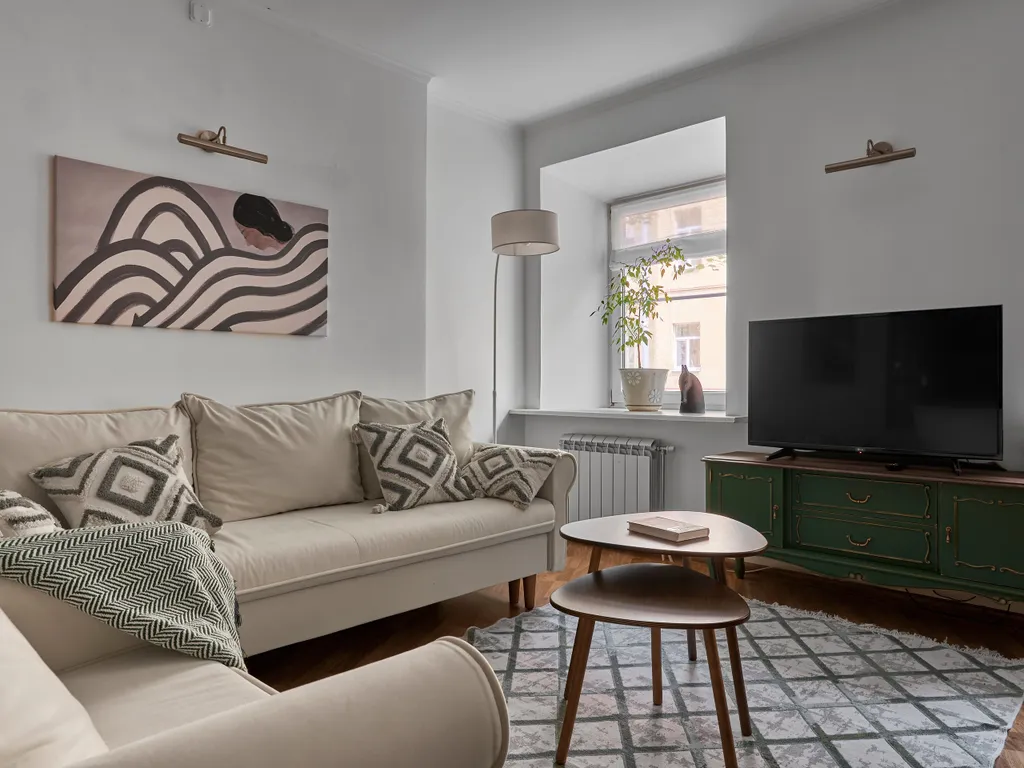 Апартаменты Кареты и Лошади с тремя спальнями рядом с Эрмитажем