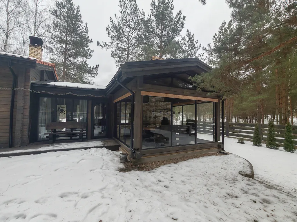 Уникальный домик с баней в лесу и тишине