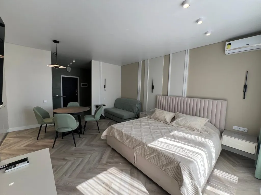 Апартаменты-студия для 4х гостей на 1-ой береговой линии