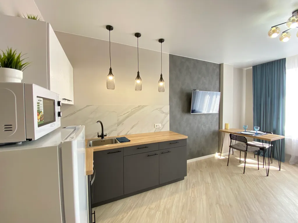 Дизайнерская студия Бизнес с красивым видом на город