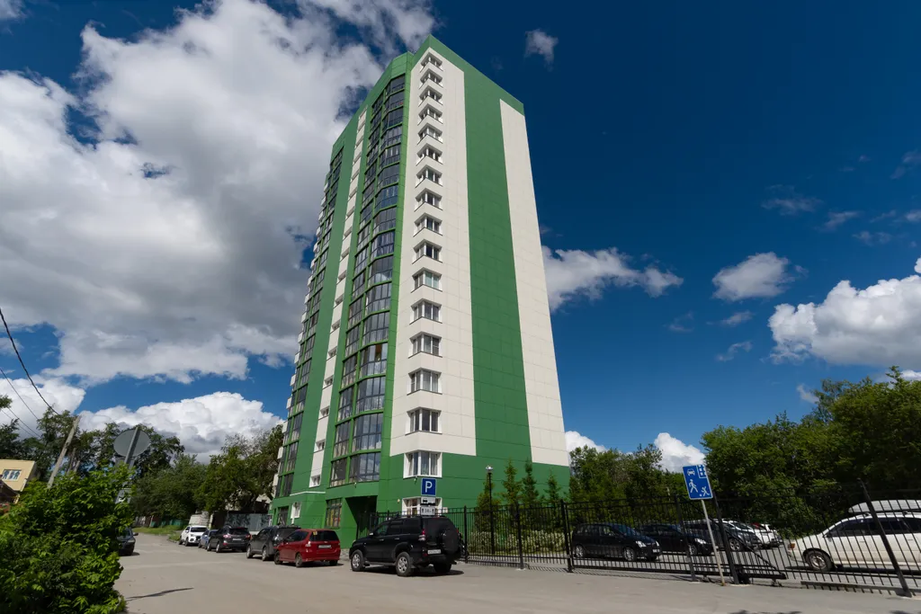 Квартира Уютная квартира-студия на 16 этаже — Новосибирск