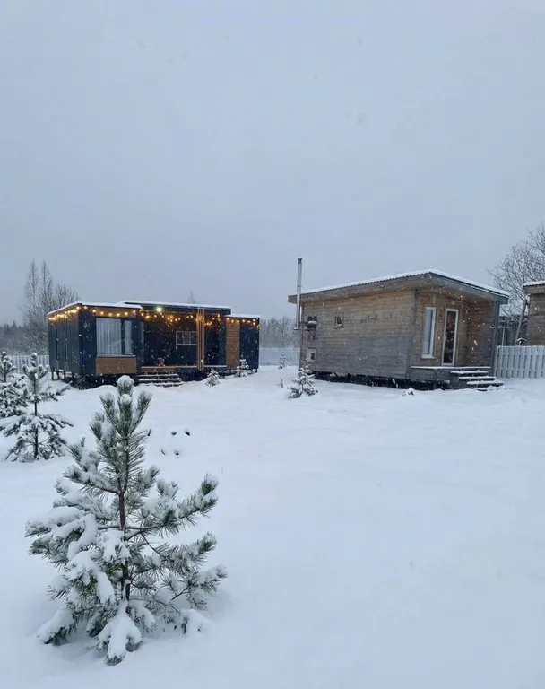 Коттедж с баней и чаном