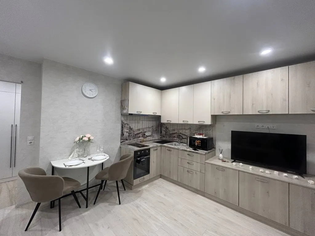 Студия с видом на Волгу на 10 этаже