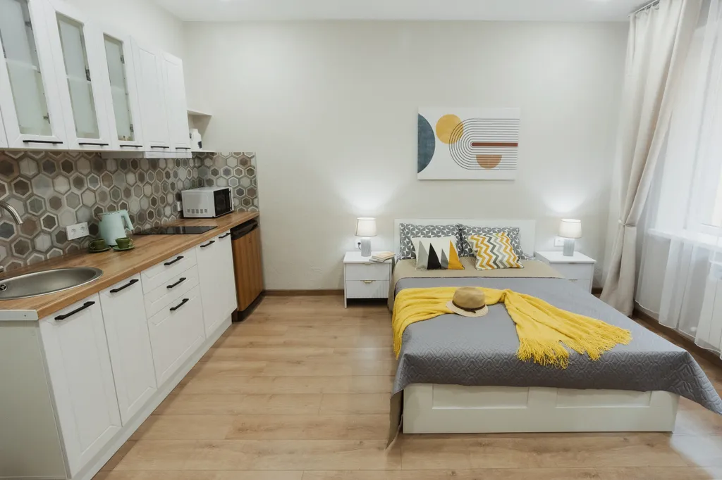 Квартира Квартира Студия с дизайнерским ремонтом на центральной улице — Анапа