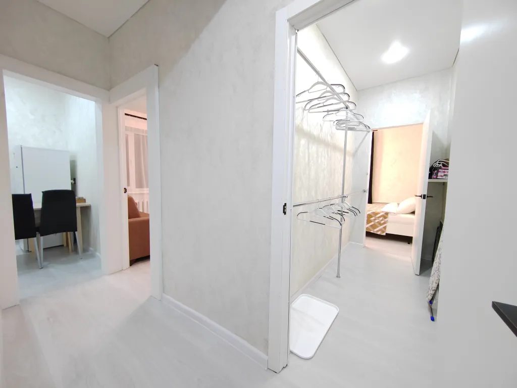 Светлая квартира для большой компании