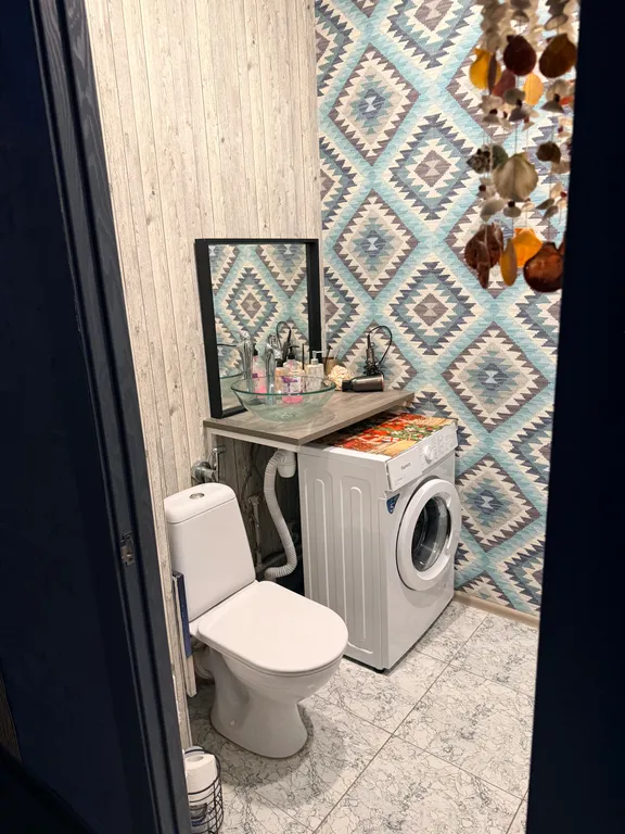 Уютная квартира в центре города! С красивым видом! С двумя санузла