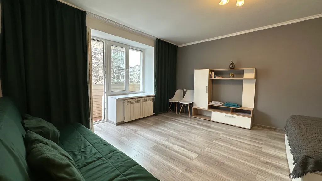 Квартира Уютная квартира с зеленым оттенком — Пересвет