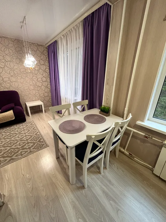 Квартира-студия с красивым видом на сосны