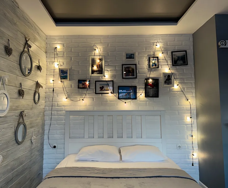 Квартира Платиновая с джакузи у окна и видом на Волгу