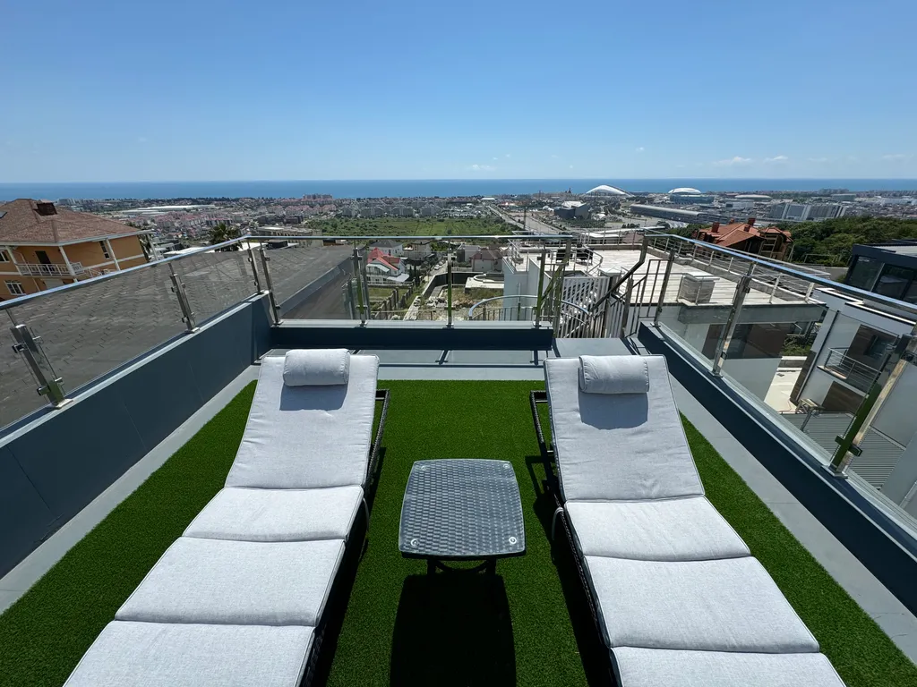 Коттедж в Сириусе с шикарным видом на море и олимпийский парк