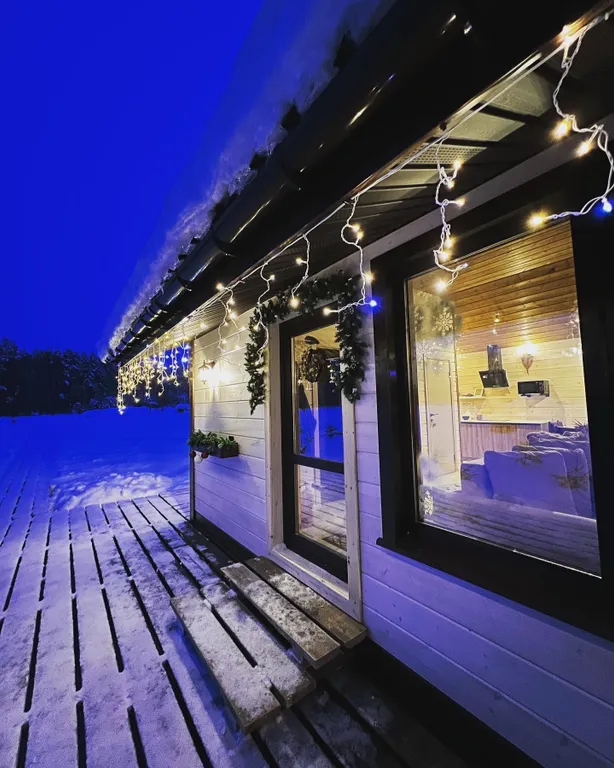 Коттедж Дом Чудо с горячей купелью и дровяной печью — Тимково