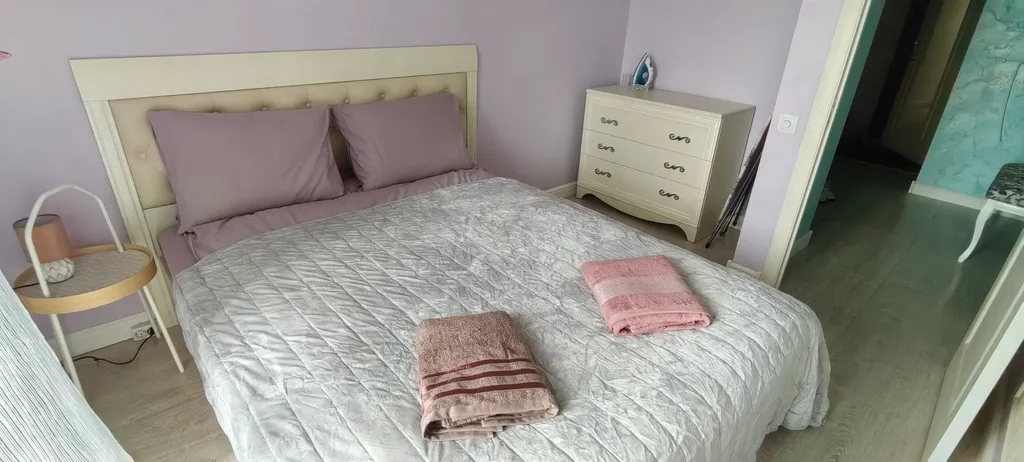 Просторная квартира с видом на закат