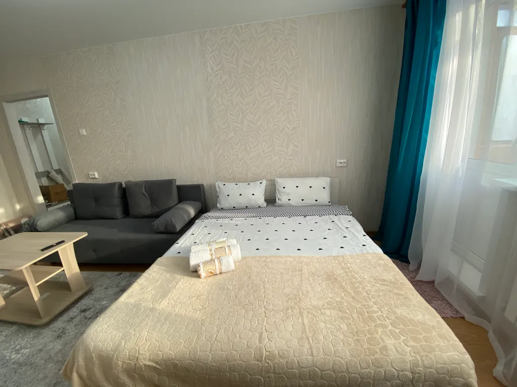 Светлая 1-комнатная квартира