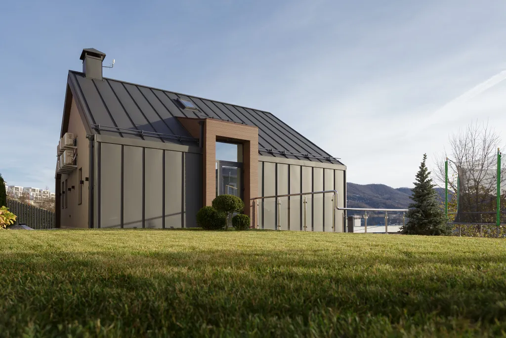 Коттедж Уникальный дом архитектора с видом на горы — Барановка