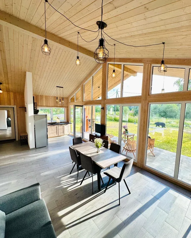 Коттедж Новые зимние дома в 5 минутах от главных горнолыжных курортов — Коробицыно