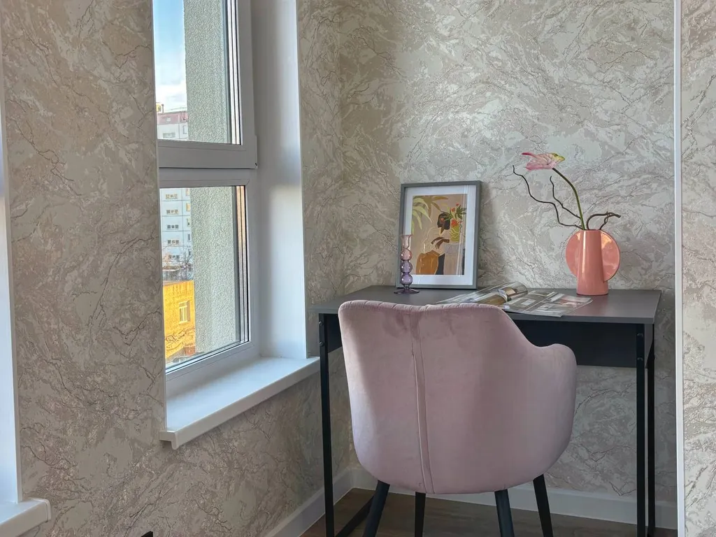 Дизайнерская евродвушка в центре города в топовом ЖК Лесопарковый