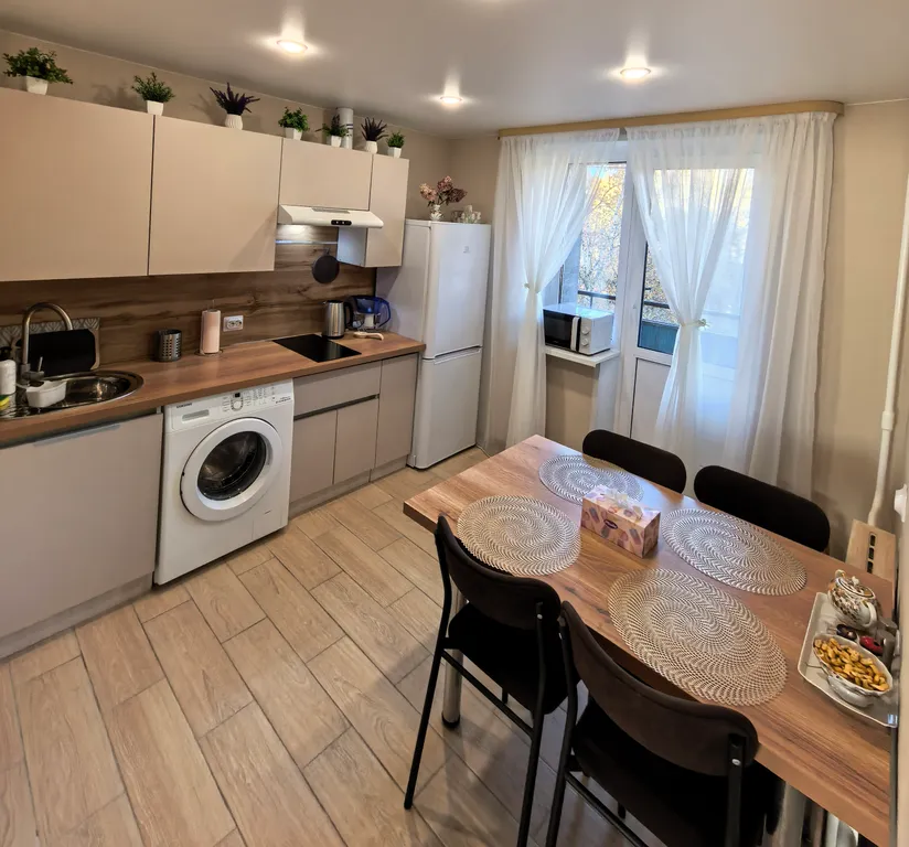 Уютная и просторная квартира улучшенной планировки со свежим ремонтом