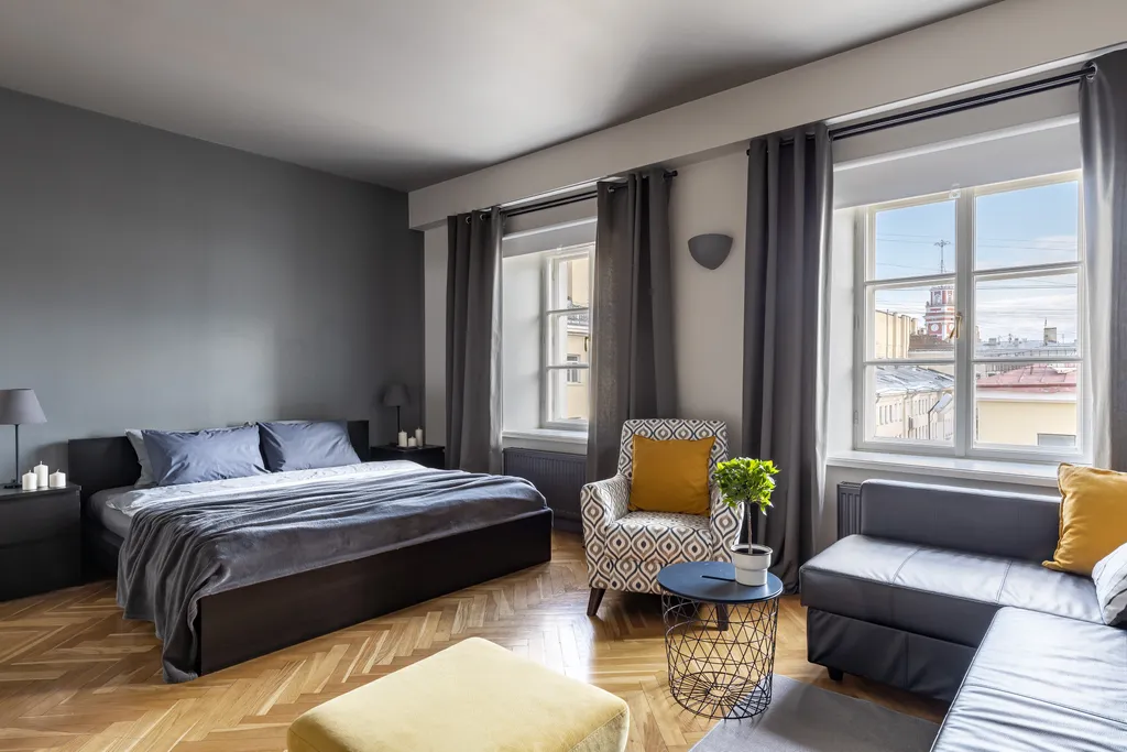 Квартира Двухуровневые апартаменты Little Italy с видом на собор — Санкт-Петербург