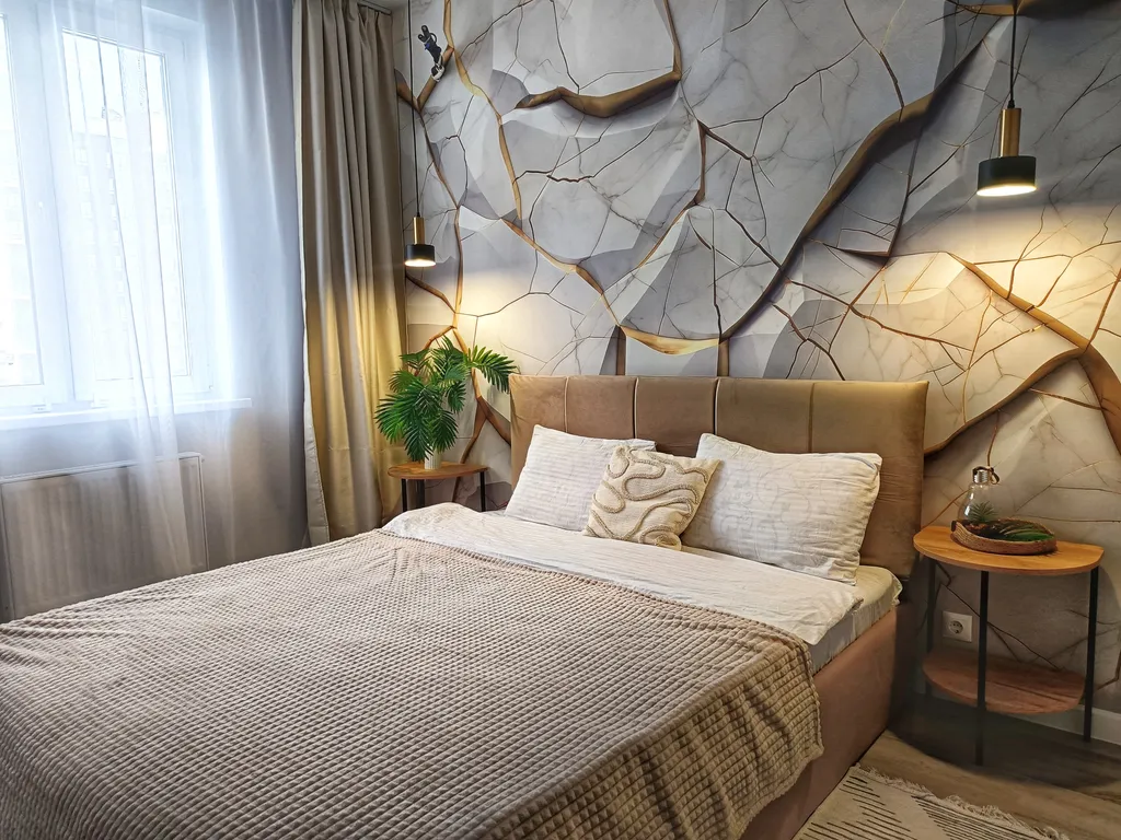 Светлая квартира рядом с ТЦ «Премьер» от Kravc Group