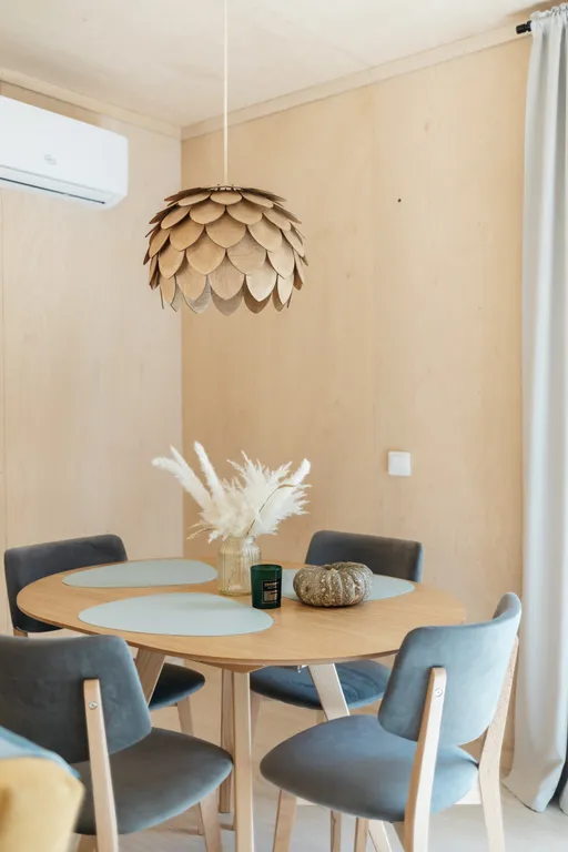 Уютный семейный дом в сосновом лесу