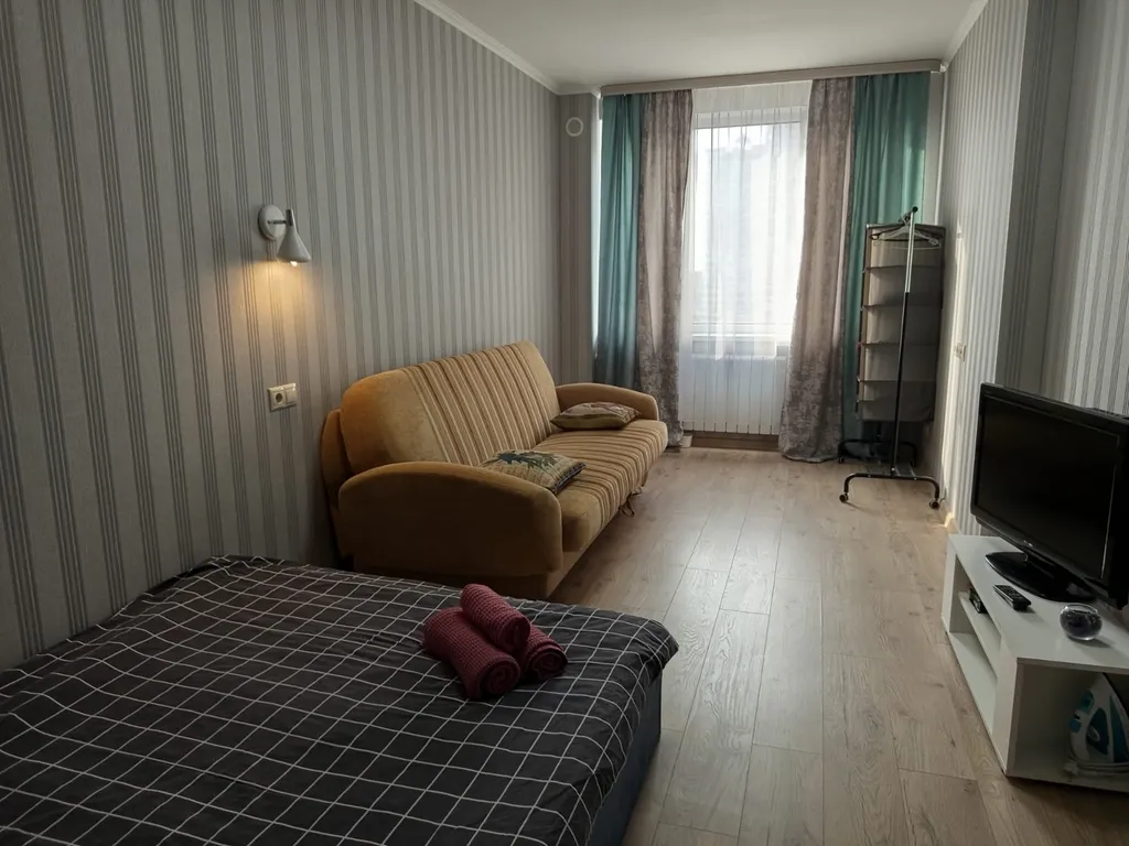 Уютная однокомнатная квартира с балконом