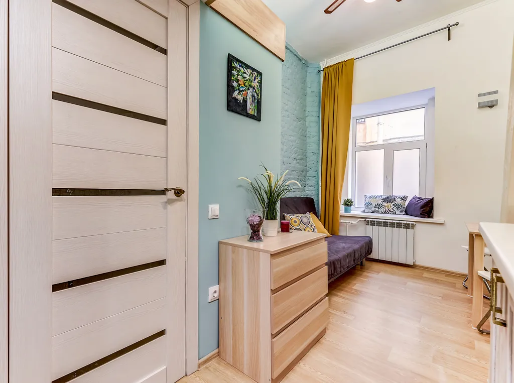 Квартира Квартира Двухуровневая студия в 5 минутах от метро Лиговский проспект — Санкт-Петербург