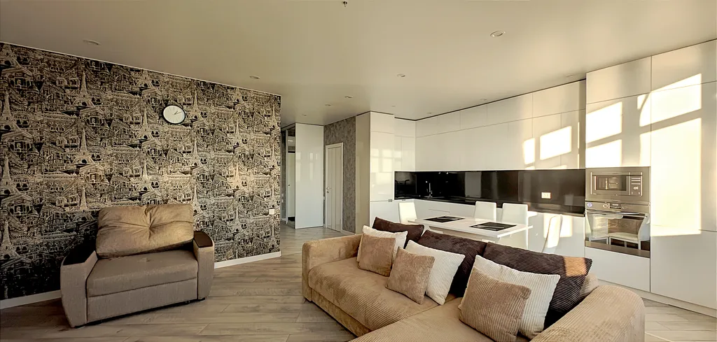 Стильные апартаменты с видом на море