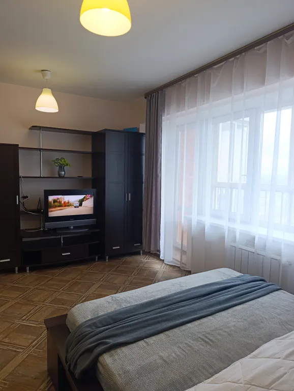 Квартира с красивым ночным видом