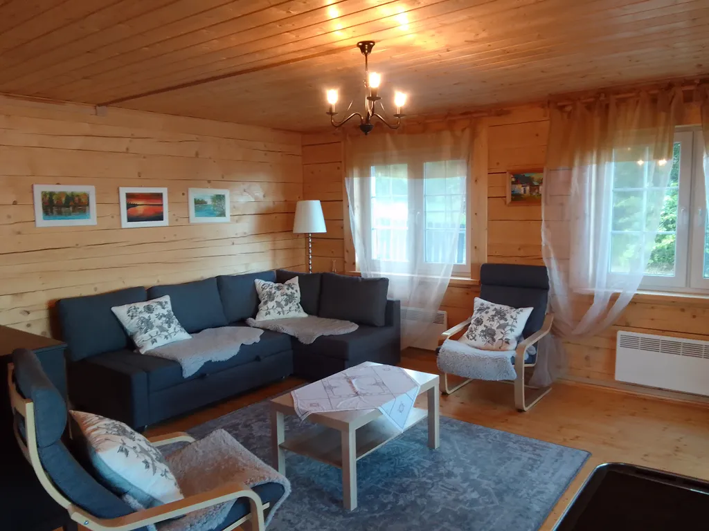 Уютный дом на 8 человек с видом на озеро