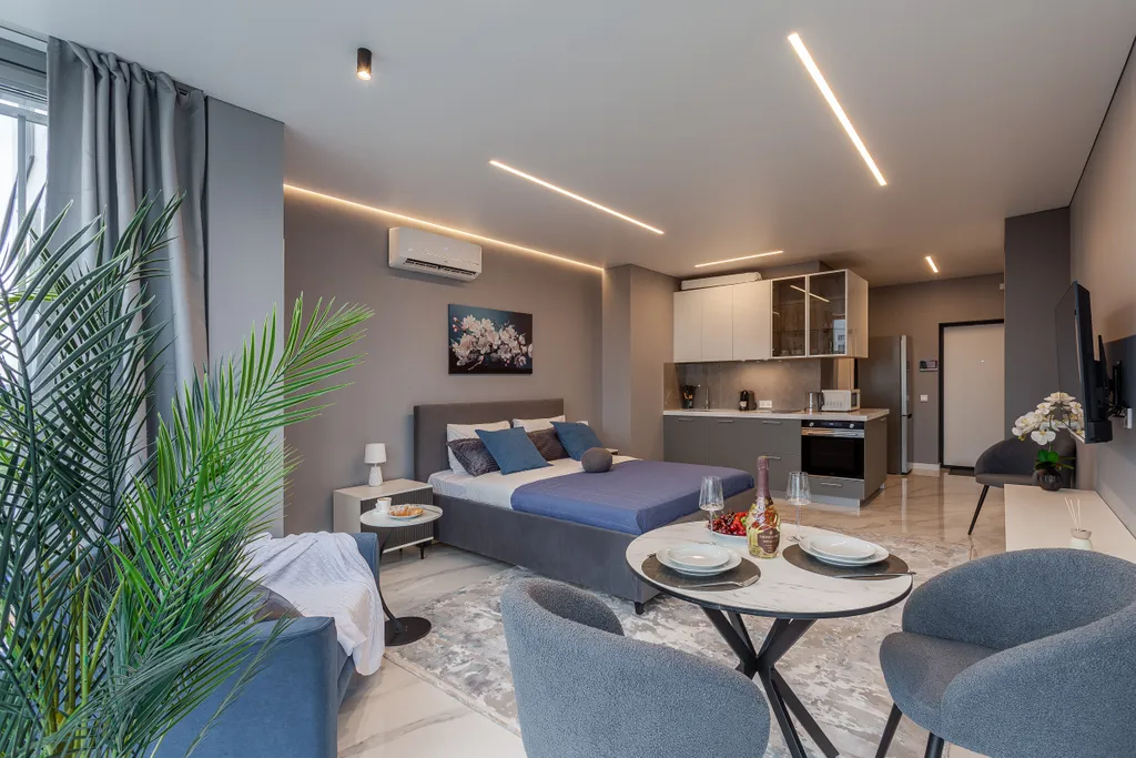 Nebo - новая, стильная студия в ЖК Галактика, в центре города