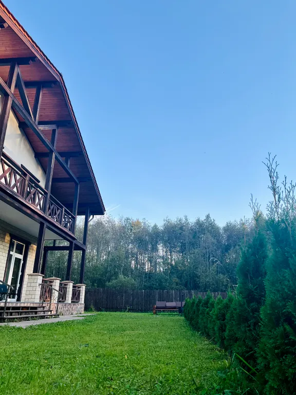 Шале в Подмосковной Швейцарии на берегу Рузского водохранилища