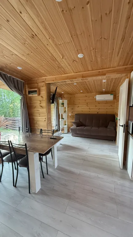 Шале с баней на дровах