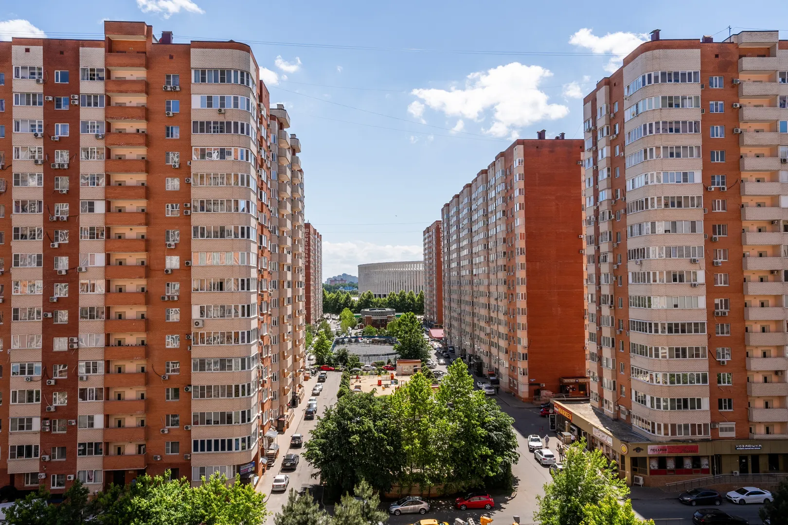 Вид из окна