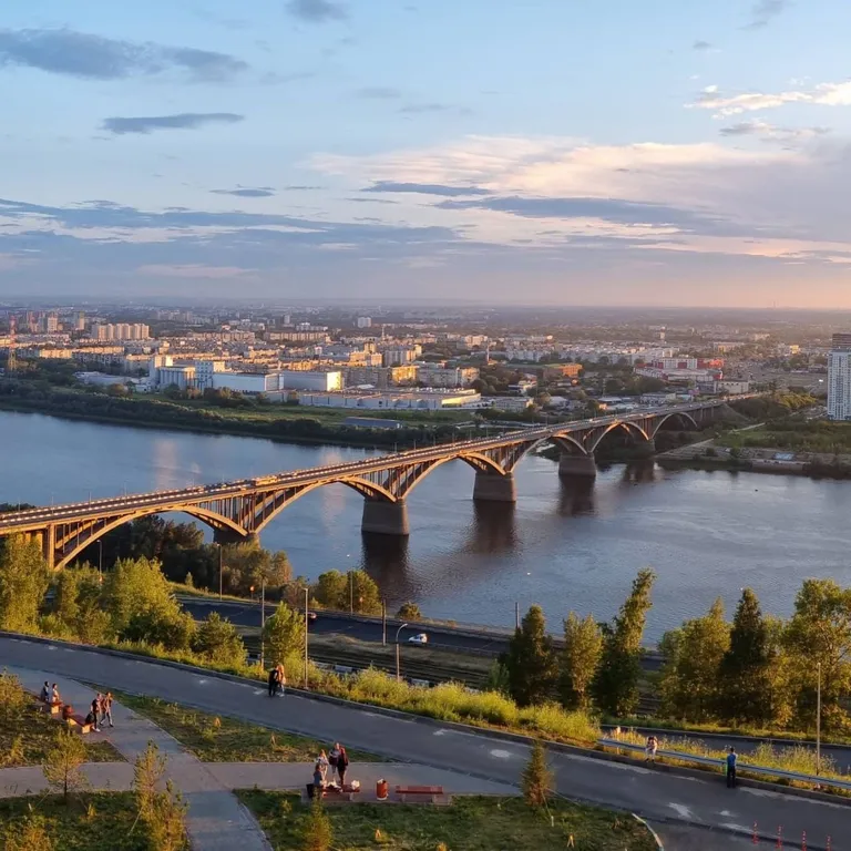 Апартаменты с панорамным видом на Оку