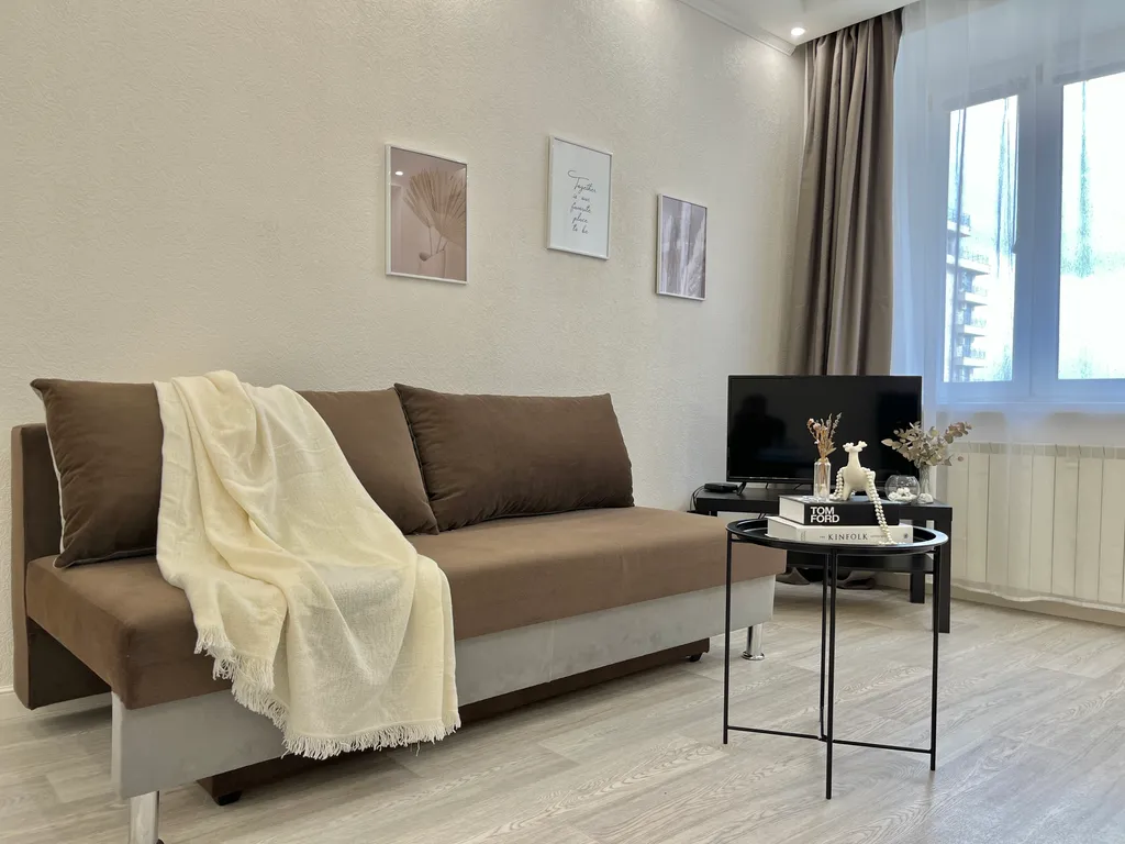 Стильные апартаменты sky рядом с аквапарком Ривьера