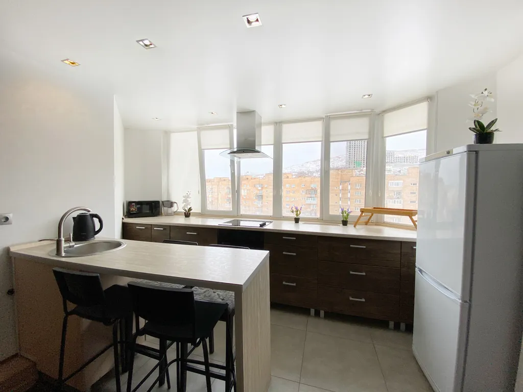 Светлая квартира в ЖК Семерочка