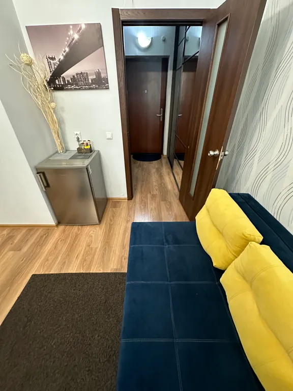 Студия с камином и кондиционером