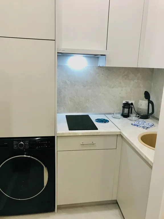 Квартира Квартира Студия в Шале Прибрежный с частичным видом на море — Адлер