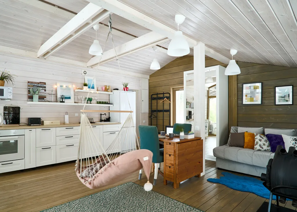 Коттедж Дом Кюльвия с панорамной баней — Тосно