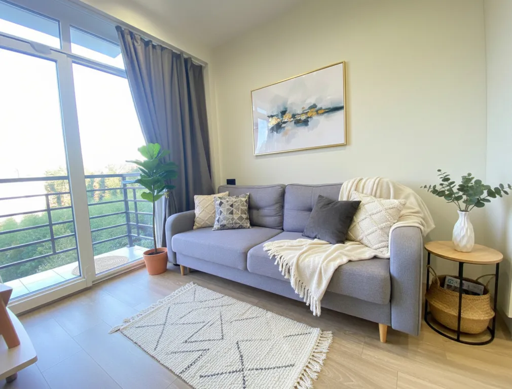 Квартира Квартира Стильная студия на первой береговой. Море всего 5 минут пешком! — Сириус