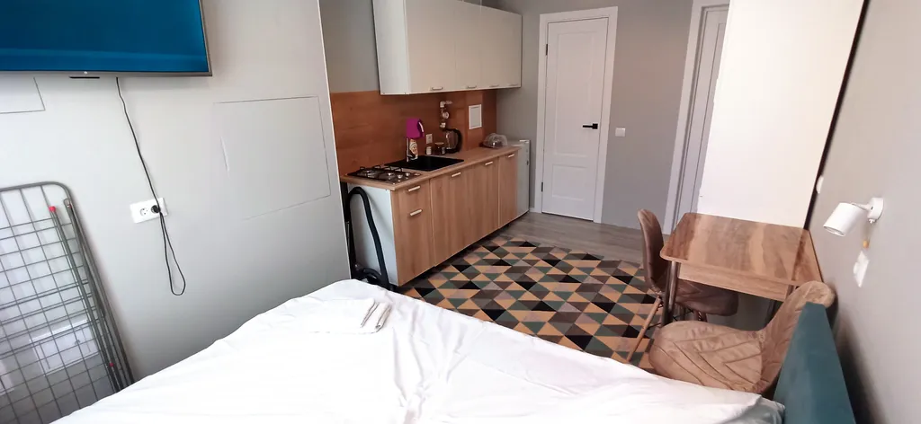 Свежая студия в новом доме