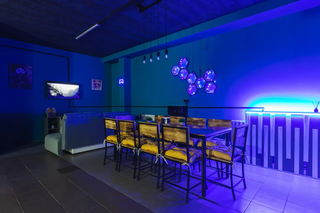 Квартира в стиле Лофт с караоке для дня рождения