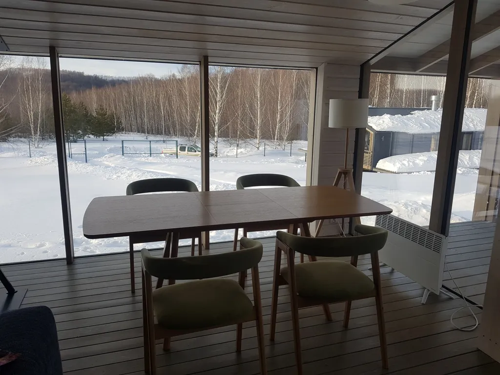 Коттедж Прекрасный дом с витражным остеклением в тихом уютном месте — Введенская Слобода