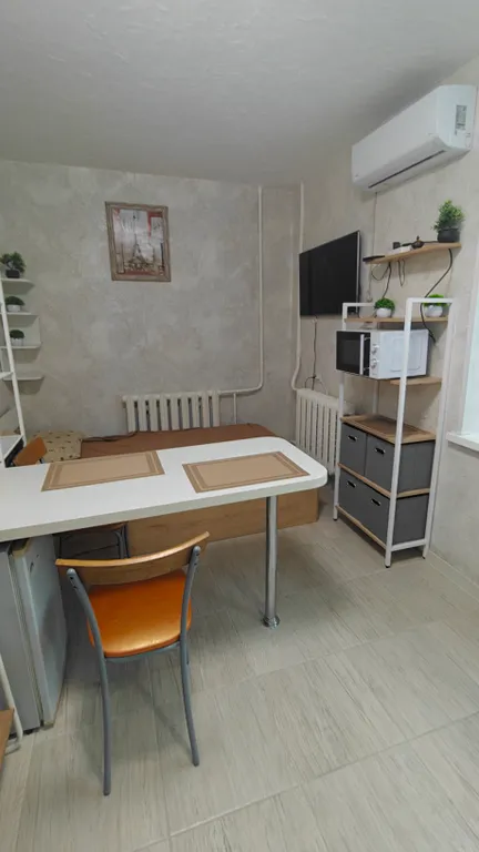 Студия на Русской с балконом